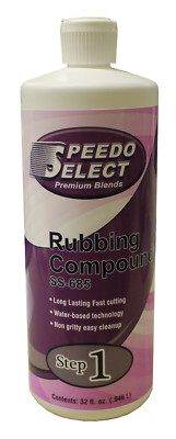 Automotive Rubbing Compound SS-685 Remove 1200 Grit Fast Cut No Dry-Out, 1 Quart