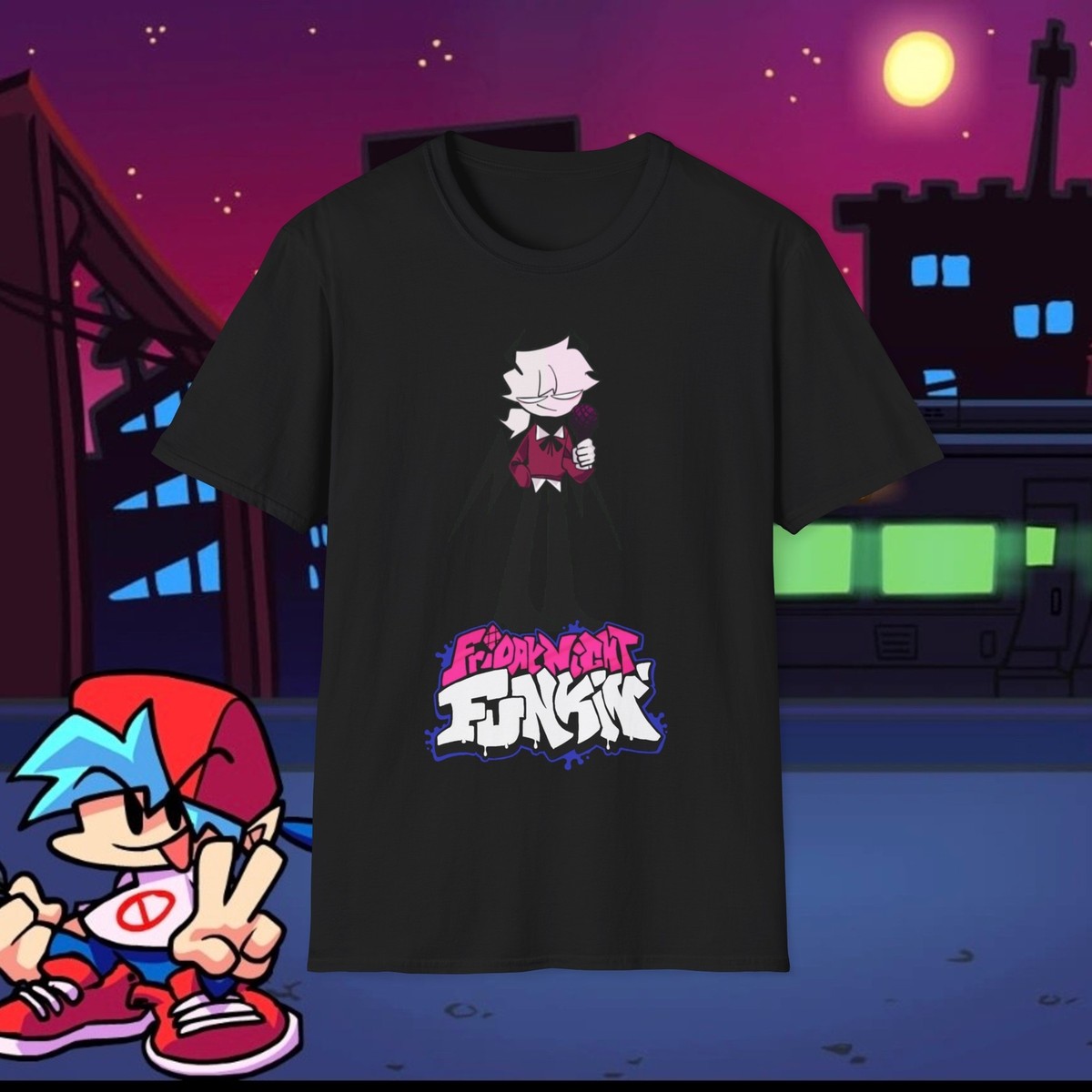 Selever Friday Night Funkin Mid Fight Masses Fnf Unisex Softstyle