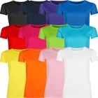 New Ladies T Shirts Breathable Top Wicking Womens Cool Dry Running Gym Sport Lot