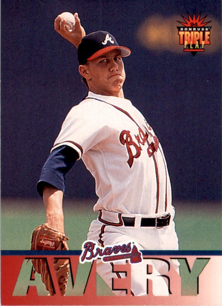 1994 Donruss Triple Play #41 Steve Avery
