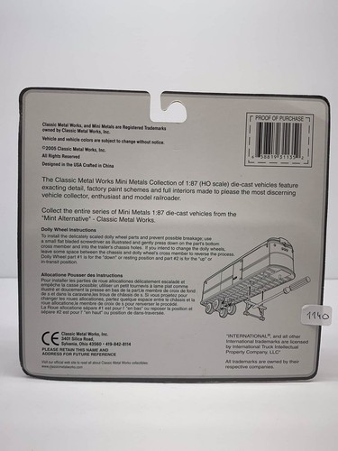 Tractor y remolque CMW Mini Metals HO Consolidated Freightways #31135 IH R-190 - Imagen 7 de 7
