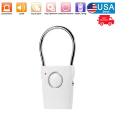 120dB Touch Sensor Handle Alarm Anti-Theft Security Door Knob Window Burglar USA