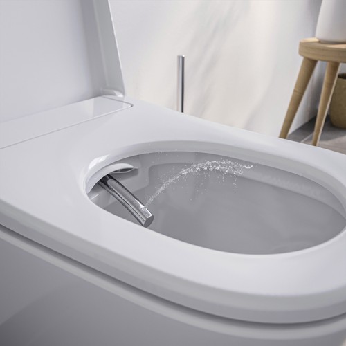 BERNSTEIN Dusch WC Spülrandlos Bidet Toilette elektrisch Komplettset 1104 Pro+ - Bild 4 von 20