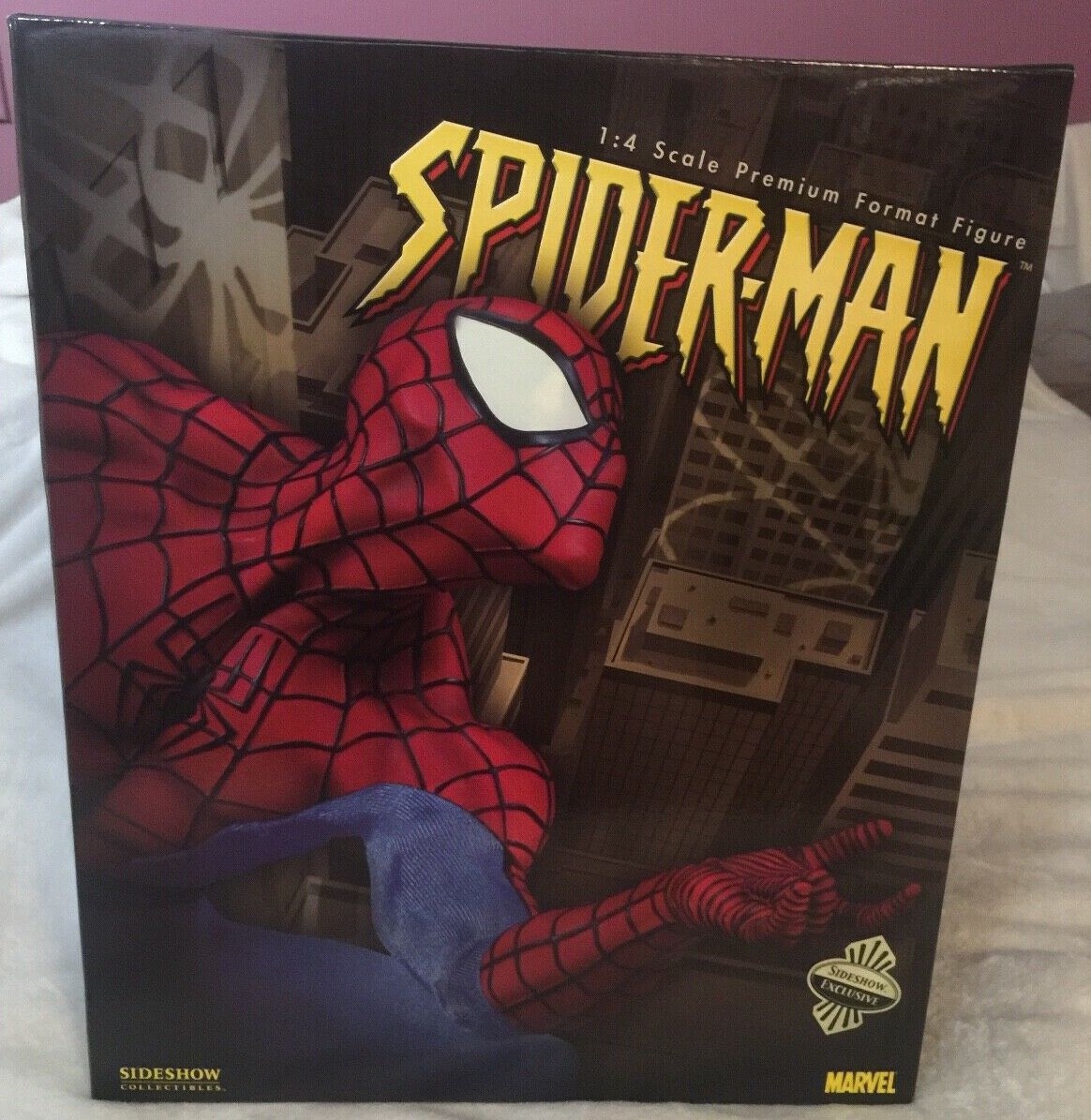 Sideshow EXCLUSIVE SpiderMan Premium Format Figure 266/500 Retro
