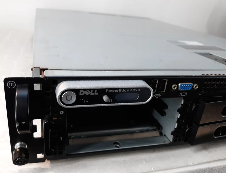 Dell PowerEdge 2950 EMS01 Network Server 2x Intel Xeon E5410 4x Nanya 1GB PC2RAM - Image 2 of 4
