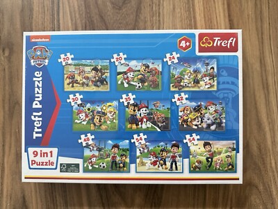 Puzzle Paw Patrol 9  in 1 Trefl ab 4 Jahre
