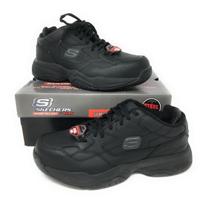 skechers steel toe non slip