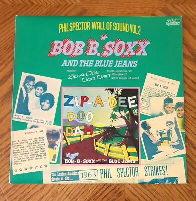 BOB B. SOXX AND THE BLUE JEANS ~ S/T ~ '75 UK  Phil Spector Int'l Album ~ MINT