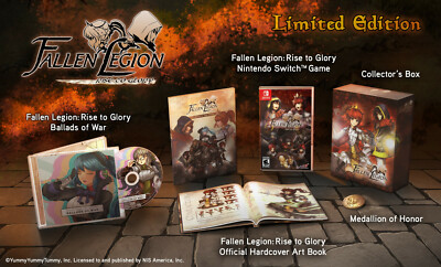 Fallen Legion: Rise to Glory Limited Exemplary Edition (Nintendo Switch NSW) NEW