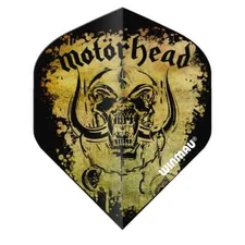 WINMAU ROCK LEGENDS MOTORHEAD ACID SPLAT STANDARD SHAPE FLIGHT