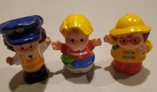 3 Fisher Price Little People School Kids