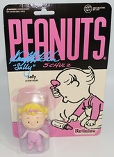 STACY HEATHER TOLKIN Signed PEANUTS SALLY ReAction Figure JSA COA Cert