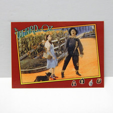 Wizard Of OZ Card 36 Scarecrow Dorothy Toto
