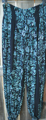 NEW STYLE ART TO WEAR HAREM (10) PANT IN BLACK DAHLIA BY MISSION CANYON,OS+! 
