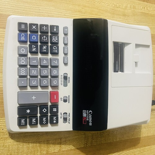 Canon MP25D III Printing Calculator, 12 Digit, 2 Color - Receipt Printer For Tax - Picture 3 of 14