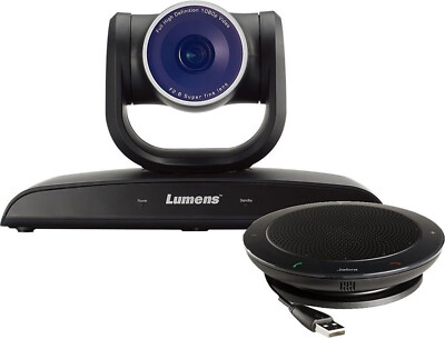 Lumens VC-B20UA USB 3.0 HD PTZ Camera with Speakerphone Kit, 5x Optical Zoom