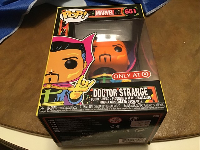 Funko Pop Marvel Doctor Strange Target Black Light Vinyl Figure 651 for sale online | eBay