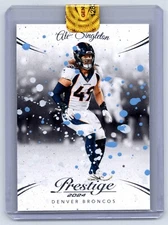 2024 John Rudolph Signed Auto Art Card Alex Singleton Prestige1/1