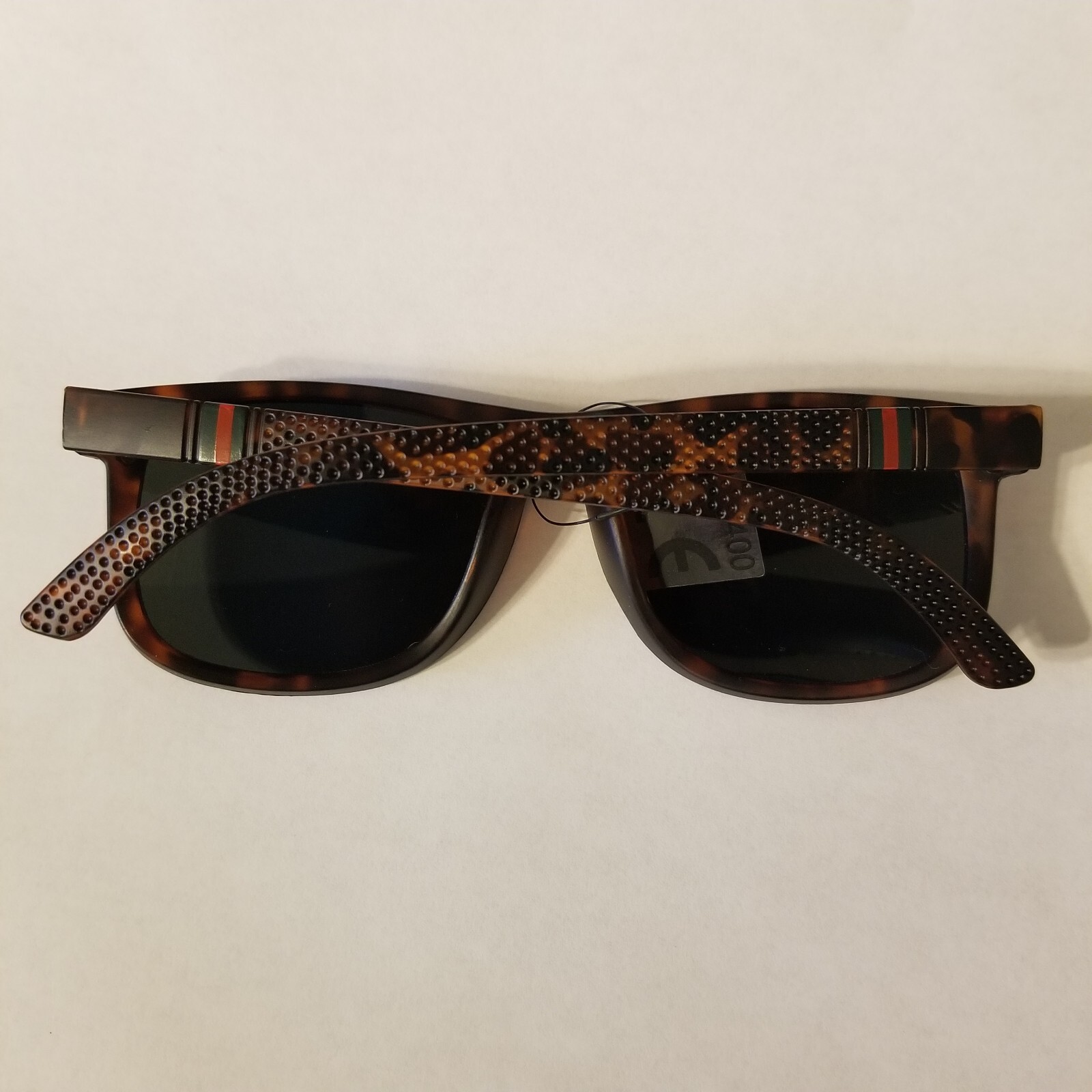 Women's Brown Tortoise Casual Rectangular Fashion… - image 2