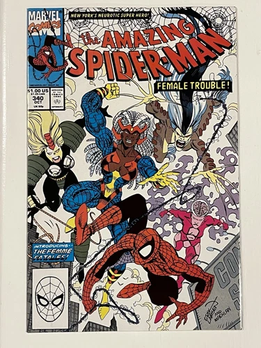 The Amazing Spider-Man #340/Marvel Comic Book/VF+