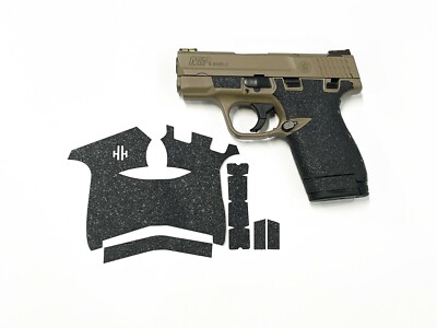 HANDLEITGRIPS New Textured Rubber Grip Wrap For Smith & Wesson Shield 9/40