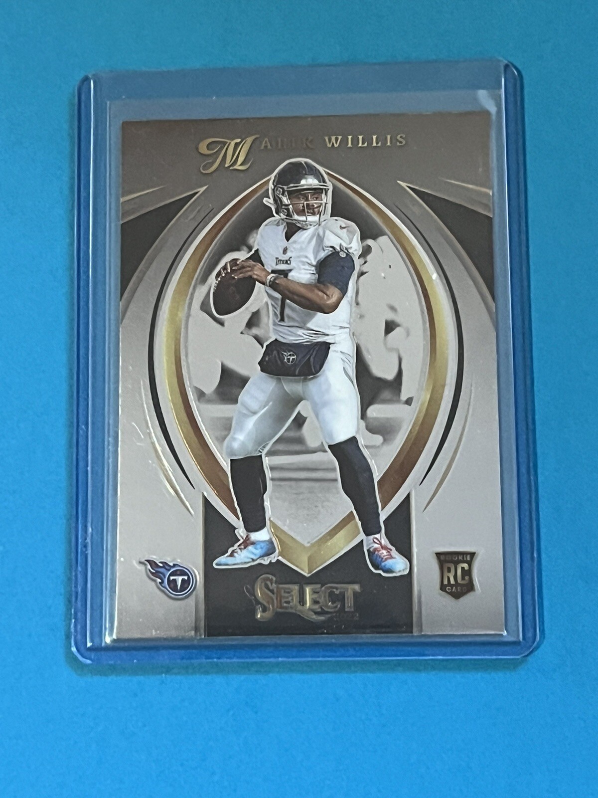 Malik Willis 2022 Panini Select Certified Rookies RC #SCR-2 Tennessee Titans