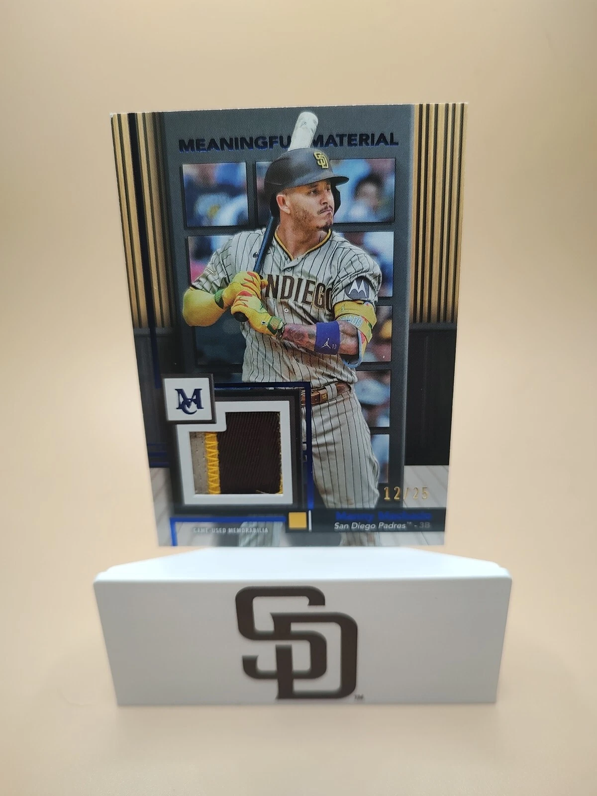 2024 Topps Museum Collection Manny Machado Meaningful Relic 12/25 #MMR-MM 🔥🔥