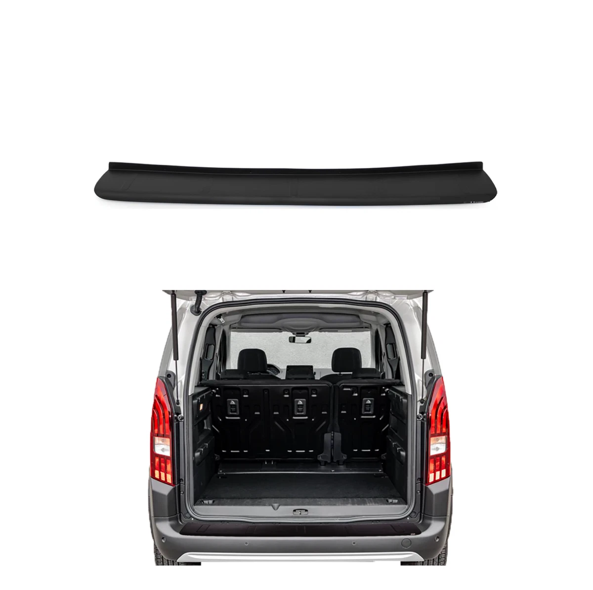 Stainless Steel Inner&Outer Rear Trunk Boot Bumper Guard Sill Plate Stainless Steel Inner&Outer Rear Trunk Boot Bumper Guard Sill Plate