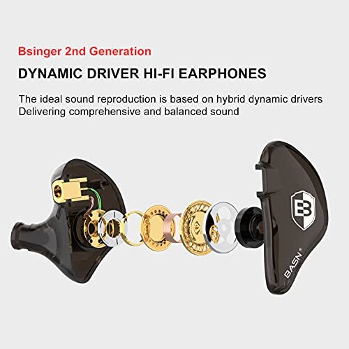 in Ear Monitor Headphones for Musicians, Bsinger 2nd Generation Sound