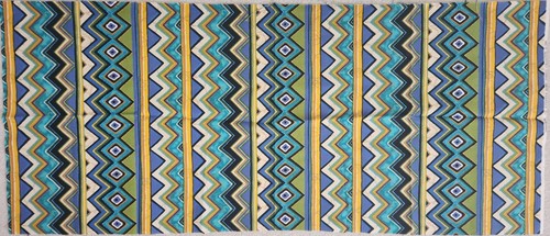 "nyanza zig zag" - The Alexander Henry Fabrics Collection - 1/2 yd. - 2006 - Picture 2 of 3
