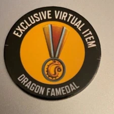 ROBL0X Celebrity Series DRAGON FAMEDAL Code Only