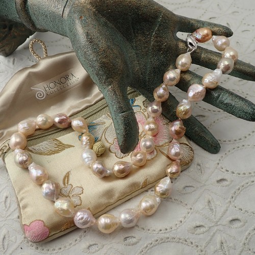Ming Pearl Sterling Silver Clasp 