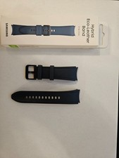 Samsung Eco-Leather Galaxy Watch 4, 5, 6 Band Navy 20mm S/M