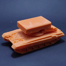 1/72 Russian TOS-1A Spitfire Tank Unpainted Model Kit 3D Printed