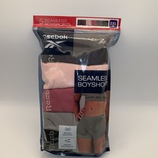 Women's REEBOK 5 Seamless Boyshorts Underwear 2XL 18 