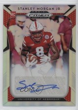 2019 Panini Prizm Draft Picks Silver Stanley Morgan Jr #261 Auto 0n64