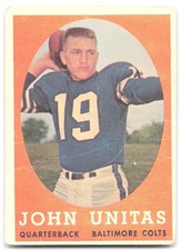 Here's Johnny! Top 10 Johnny Unitas Football Cards 20