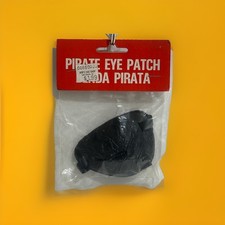 Vintage Pirate Eye Patch Halloween Dress Up Costume Forum Novelties NOS NEW