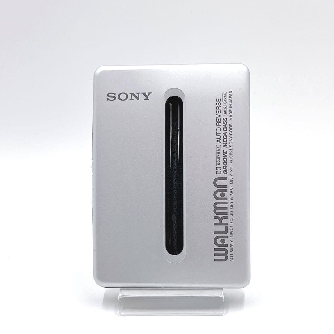 Sony Walkman WM-EX677 Cassette Player Silver Used From Japan