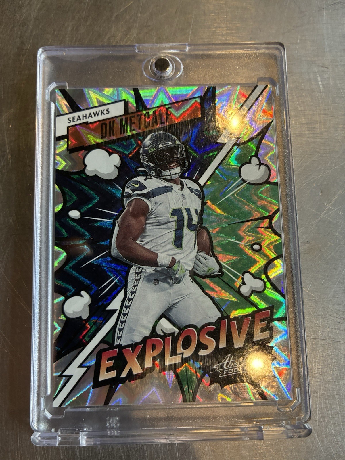 Panini 2023 Absolute Football Explosive DK Metcalf Seattle Seahawks #32
