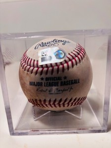 MLB Authenticated Game Used Baseball Shohei Ohtani 2024 WSC MVP Dodgers Marlins