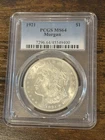 1921 PCGS MS64 Morgan Silver Dollar