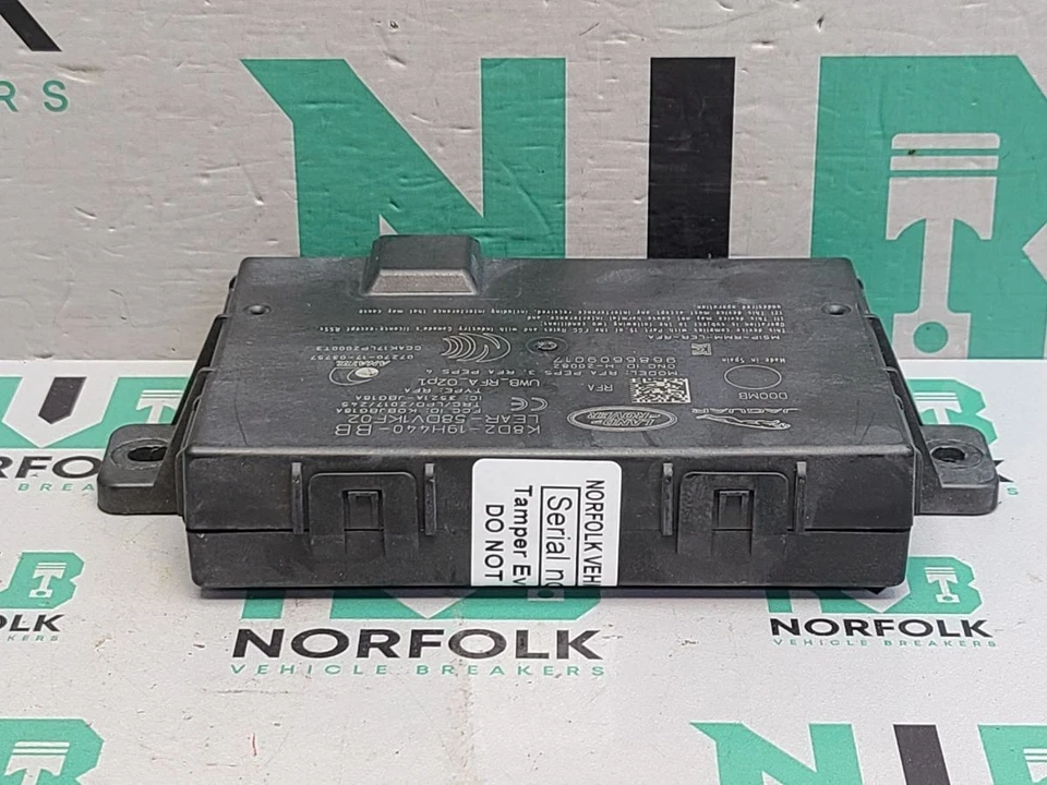 Jaguar I Pace X590 Keyless Entry Receiver K8D2-19H440-BB - Image 3 of 4