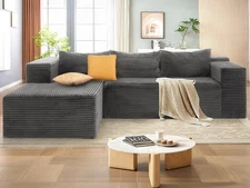 Versatile Sleeper Sofa Modular Design Sofa Couch Premium Material Sofa!!No-slip!