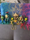 VTG TMNT Teenage Mutant Ninja Turtles Action Figures Playmates Mixed Lot Of 8