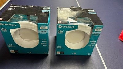 Eco-Smart 65W Dimmable LED Light Bulb indoor fits 6 inch and some 5 inch cans
