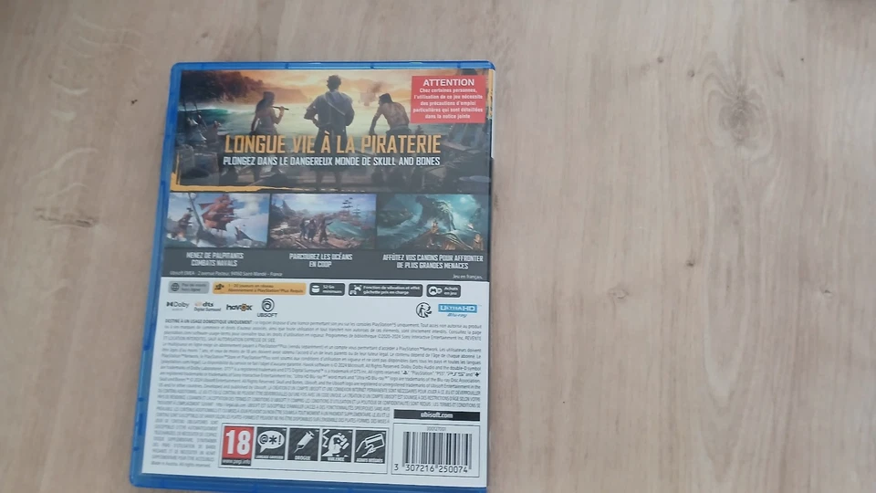 SKULL AND BONES PS5 FR OCCASION (GAME IN ENGLISH/FRANCAIS/DE/ES/IT/PT), photo 2 sur 5