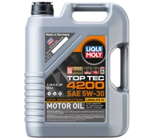 BIG SALE! Liqui Moly (2011) Top Tec 4200 Motor Oil 5W-30, Full Synthetic, 5 Lite