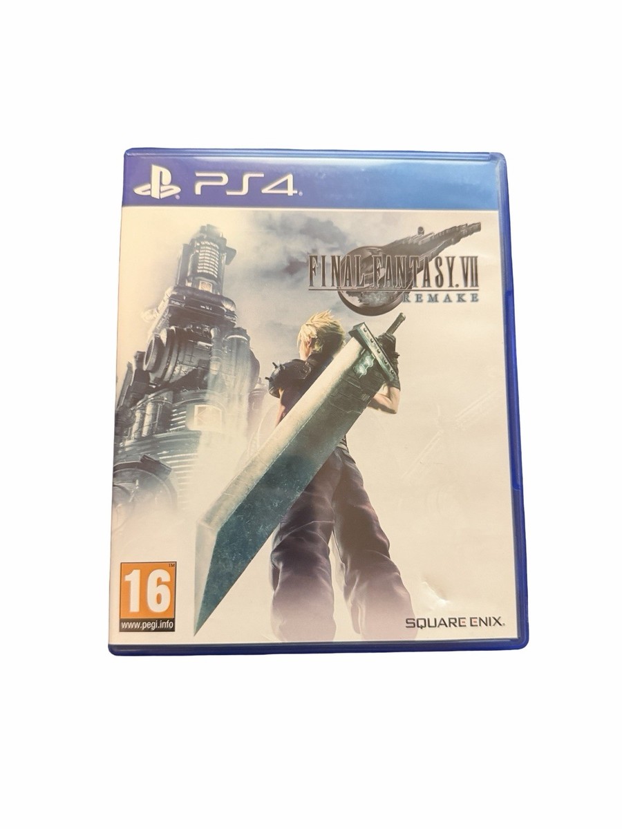 Box Ff7 Remake Psn Final Fantasy VII Remake For Sony PlayStation