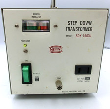 SDX-1500U Nissyo 110/120V to 100V 1500W Step Down Voltage Transformer Converter